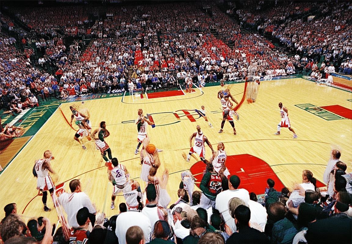 1997NBA西部决赛：火箭对爵士：意志与战术的巅峰对决史(图1)